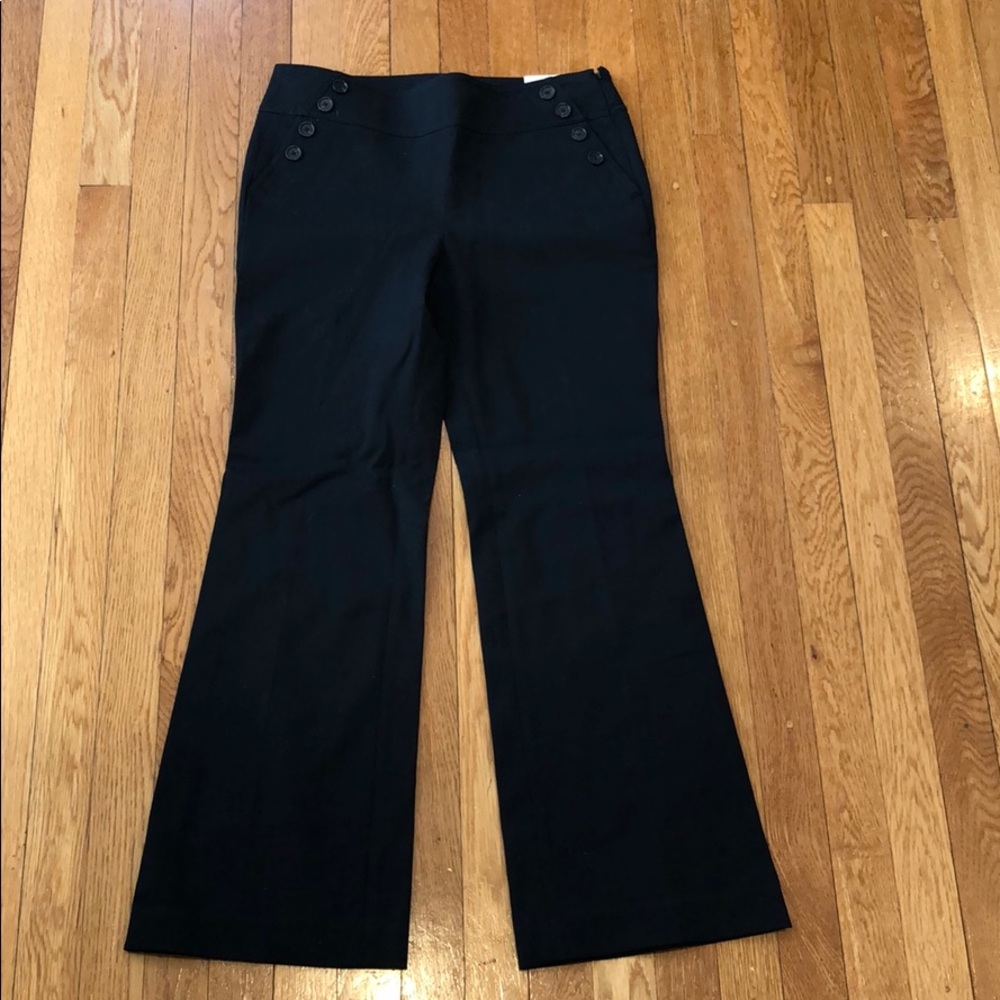 NWT Black Loft Kate Classic Pants